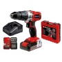 Einhell Akku-Schlagbohrschrauber TE-CD 18/2 Li-I Set mit Akku, Ladegerät, Bit-Set und Koffer.