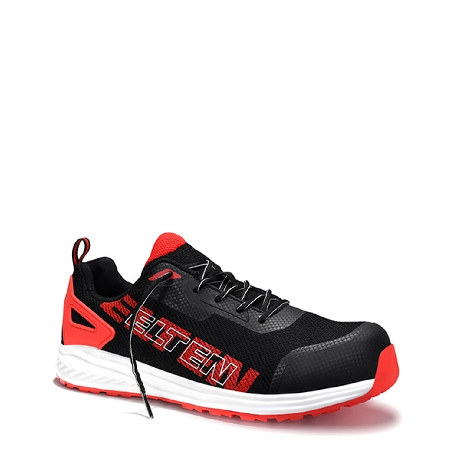 Elten Sicherheitshalbschuh Batis Black-Red Low Esd S1P Gr. 37