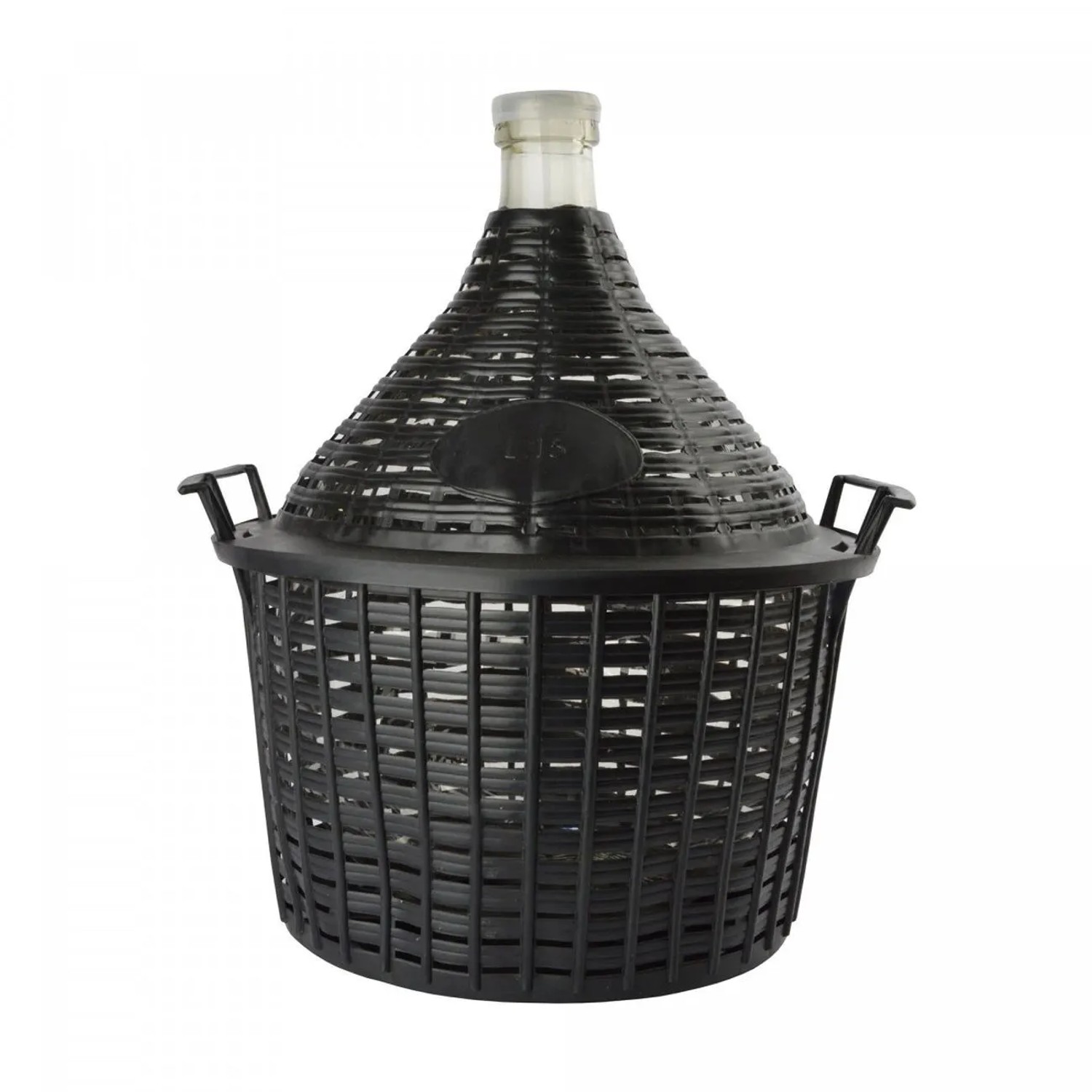 Ich-Zapfe Weinballon Dame Jeanne Weidenkorb 15L