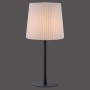 Anthrazitfarbene Paul Neuhaus LED-Tischleuchte Falter, 60 cm hoch, für Innen- und Außenbereiche.