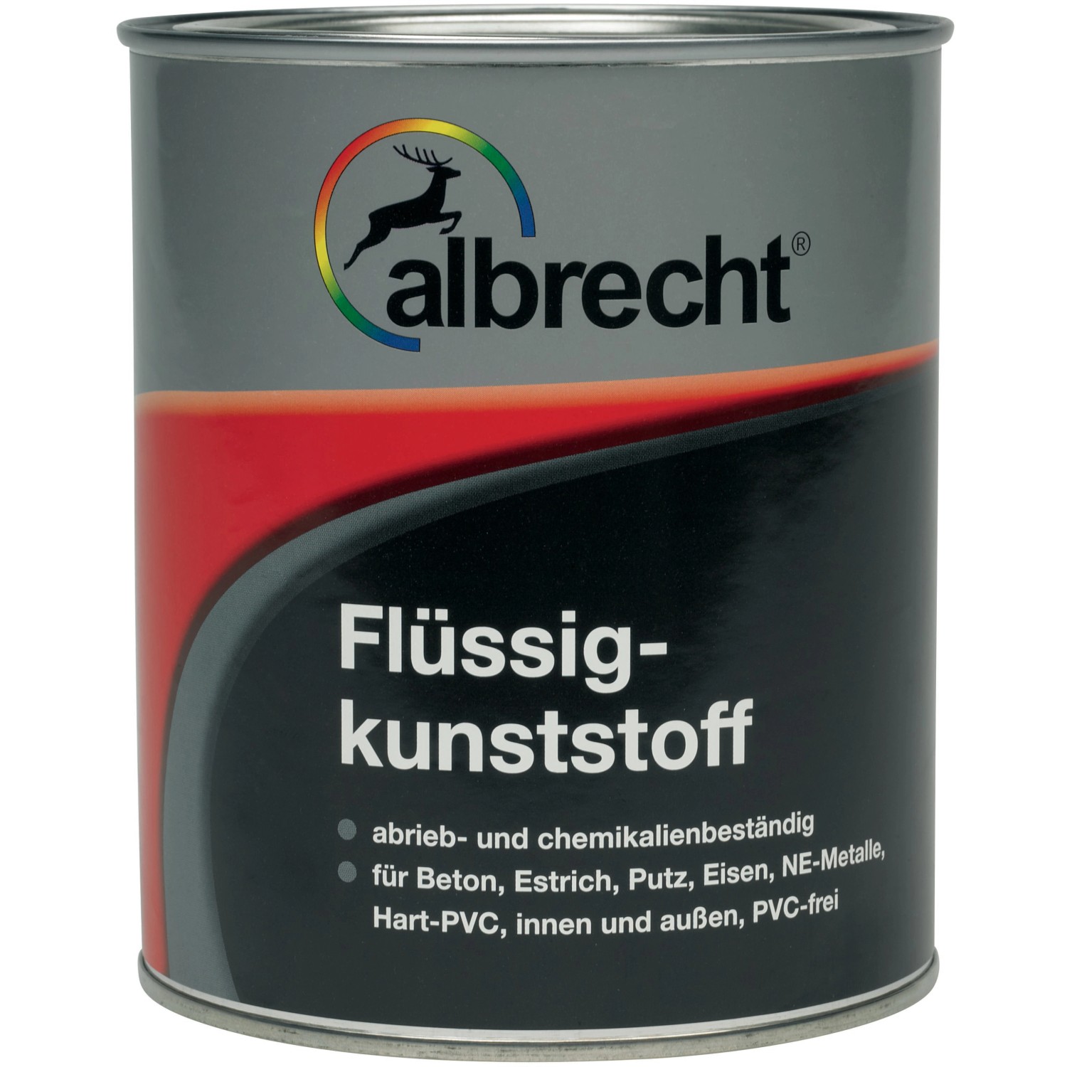 Albrecht Flüssigkunststoff Weiß Seidenglänzend 750 ml