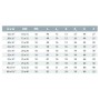 Tabelle mit Maßen für Cepex PP-PE Winkel Verschraubung 90° (25 x 3/4 AG)