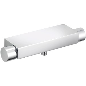 Keuco Edition 11 Thermostatbatterie, Chrom, Aufputz-Montage. Thermostat für Dusche mit Sicherheitssperre.