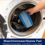 Bona Premium Spray Mop Pad, maschinenwaschbar in Waschmaschine. Reinigungspad für Parkettböden.