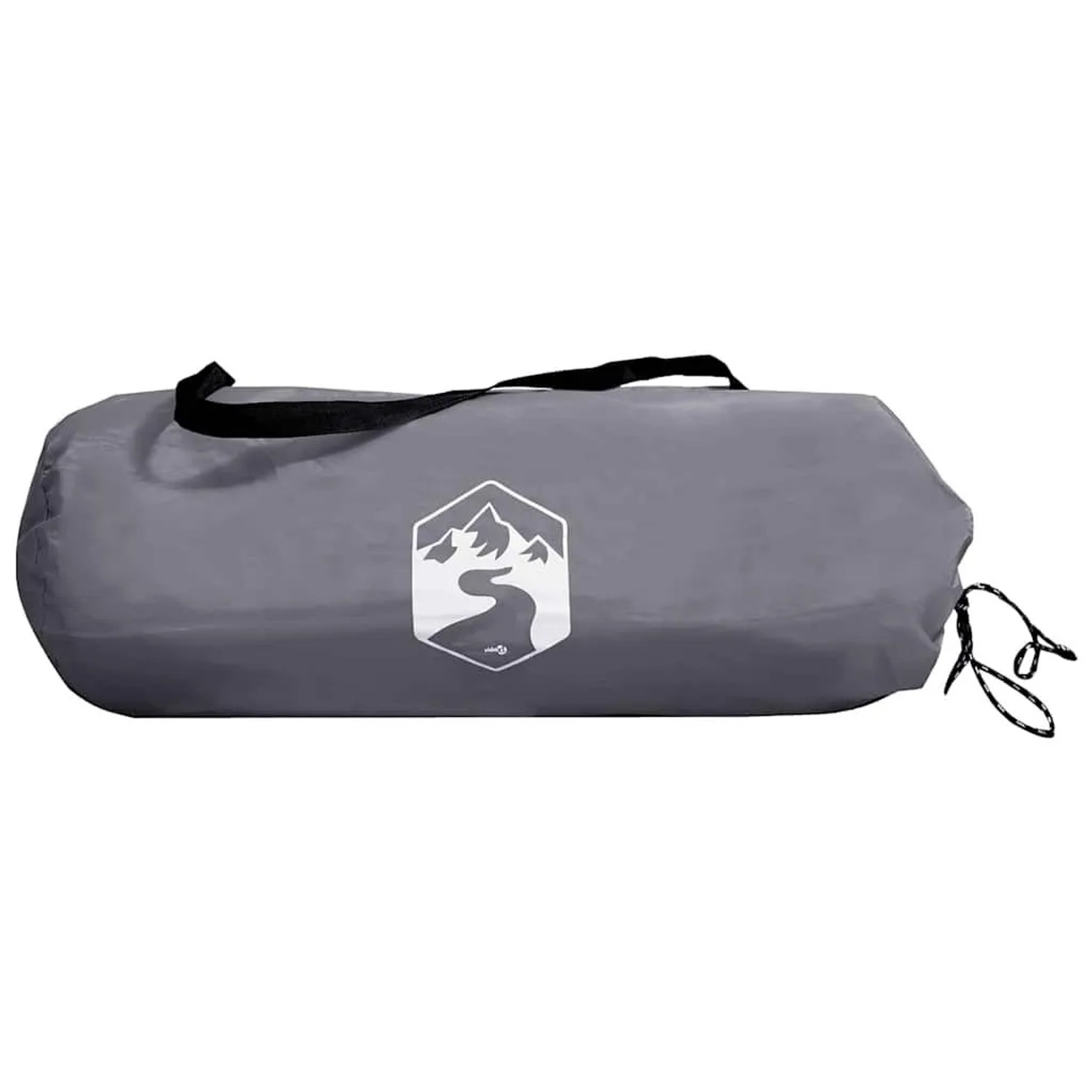 Verpacktes vidaXL Innenzelt, schwarz, für Camping & Outdoor. Inkl. Tragegriff und Kordelzug.