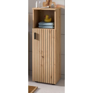 Inn.Furn Badezimmer Kommode in Eiche 30 x 95 cm Livia