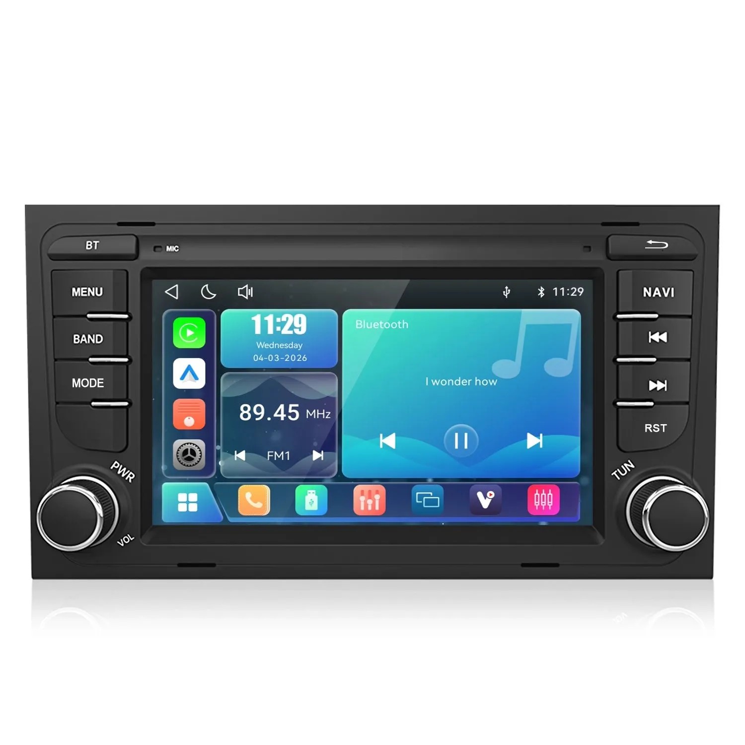 Junsun Autoradio Für Audi A4 2000-2009 Linux