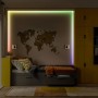 Ledvance LED-Streifen Flex Audio RGB im Kinderzimmer, der auf Musik reagiert und indirektes Licht spendet.