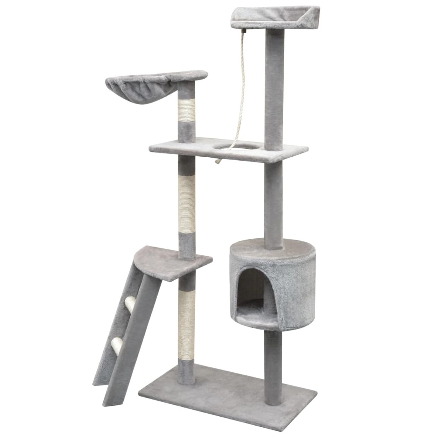 vidaXL Katzen-Kratzbaum 150 cm Grau Modell 1