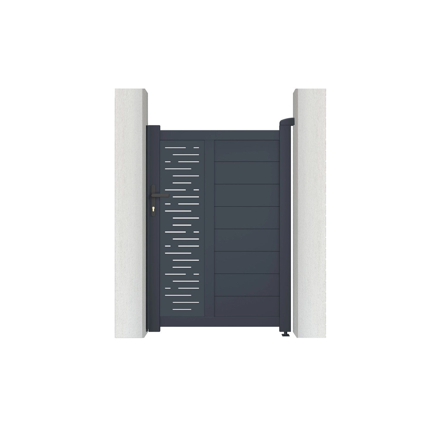 Casanoov Gartentür 1M Arlberg H 140Cm & Öffnungsumkehrsatz günstig online kaufen
