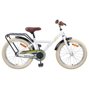 vidaXL Kinderfahrrad 24 Zoll für 8-12 Jahre Alt Weiß 42009500
