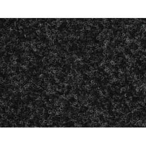 Anthrazitfarbener Kunstrasen Green, 133 cm breit, aus Nadelvlies.