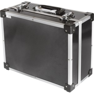 LUX Fotokoffer AKV 160 aus Aluminium, ideal für Kamera und Objektive. Werkzeugkoffer mit Schlössern.