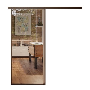 Skyscope Portal Schiebetür-Set Slimwork Klarglas 106 cm x 206 cm