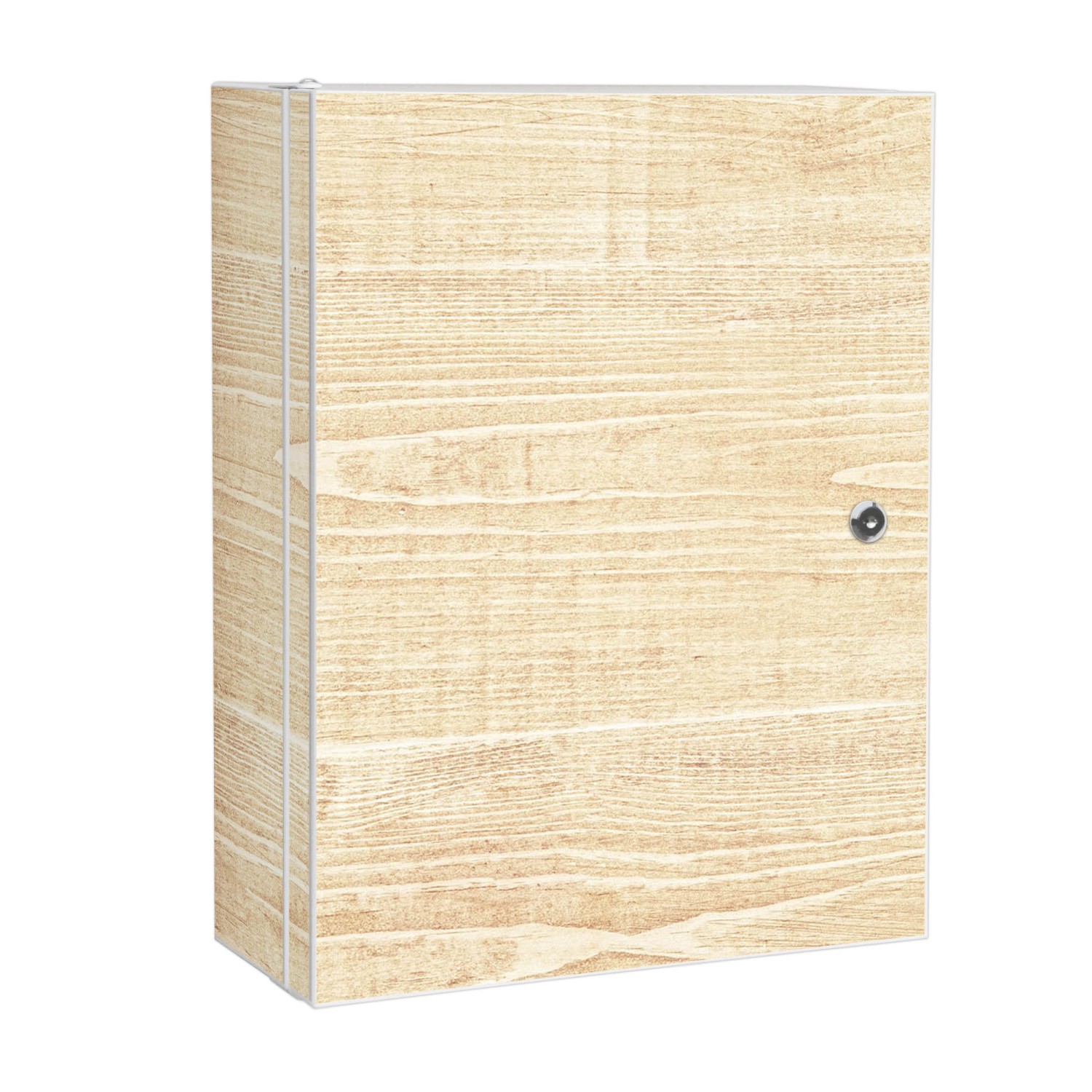 Banjado XXL Medizinschrank Abschliessbar 35x46x15cm Arzneischrank Weiß Aus günstig online kaufen