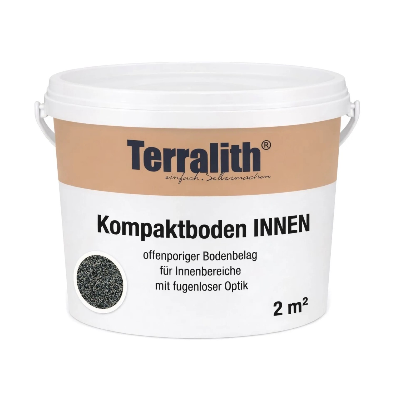 Terralith Kompaktboden Metallic Mix 301 für 2 m²