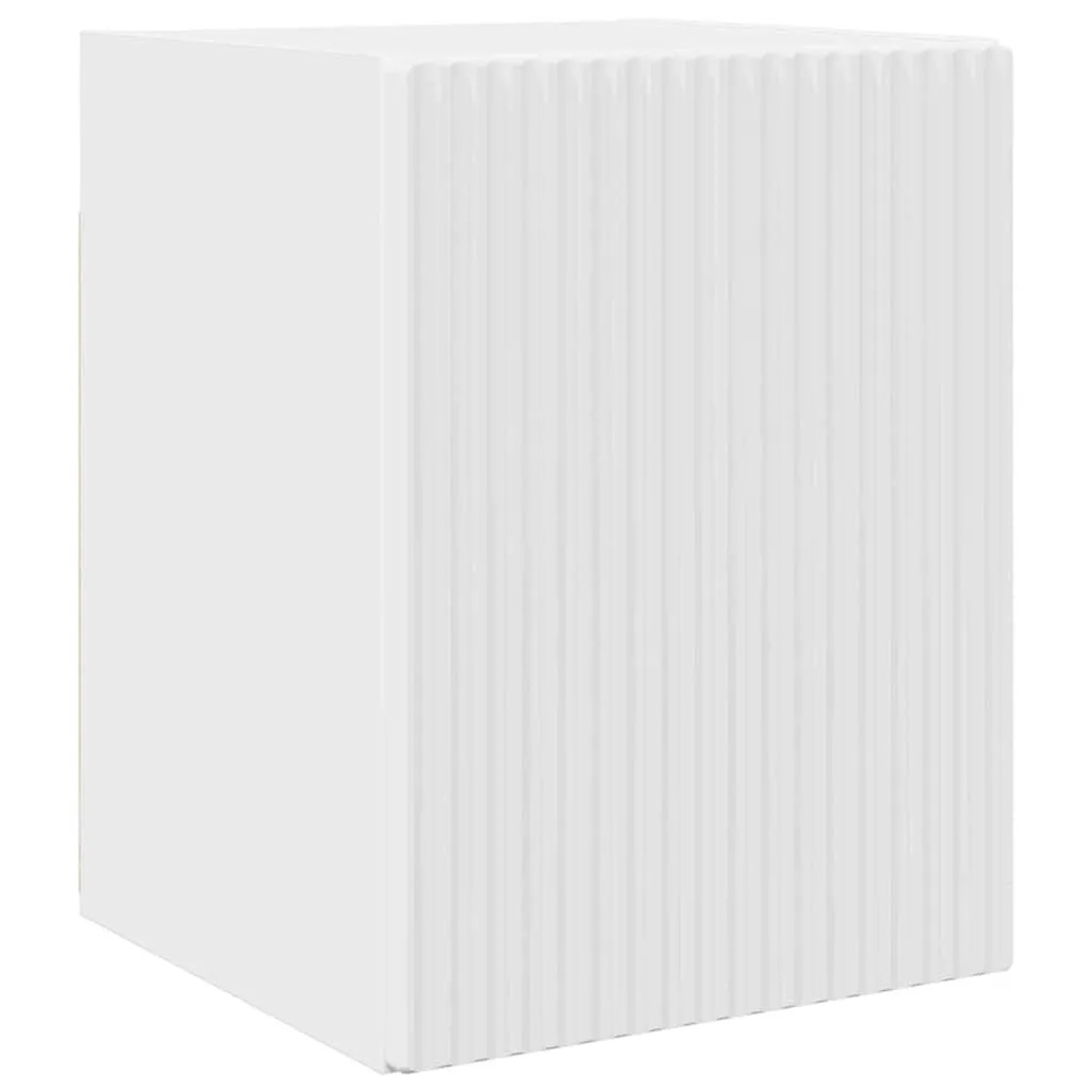 vidaXL TV-Wandschrank Glänzend Weiß 30 x 31 x 40 cm Holzwerkstoff 892257