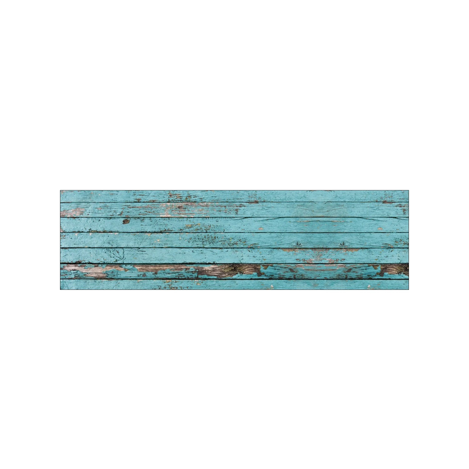 MySpotti Küchenrückwand Profix Cucina Ernest Holz 210 x 60 cm Cyan
