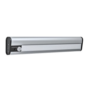 Ledvance LED Unterbauleuchte Linear, 30cm, silberfarben, mit Tag- und Nachtsensor.