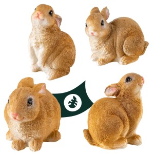 VERDOBA Teich Gartenfiguren Häschen