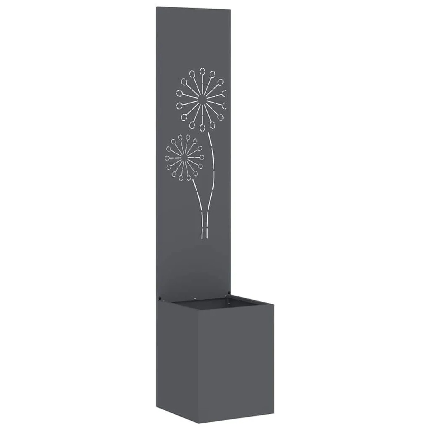 vidaXL Garten Sichtschutz-Leinwand Anthrazit 32 x 140 cm 876387
