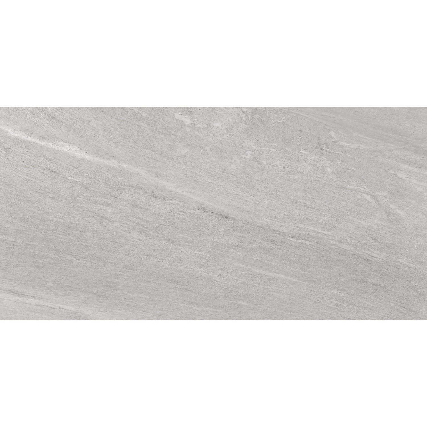 Bodenfliese Track Feinsteinzeug Grau Glasiert 45 cm x 90 cm
