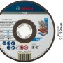 Dunkelgraue Bosch X-Lock Trennscheibe Multi Material, Ø 125 mm, für Winkelschleifer. Schneidet viele Materialien.