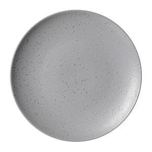 Ritzenhoff & Breker Kitwe Speiseteller, 28 cm, 4er Set, grau, aus Steingut mit Reaktivglasur.