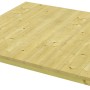 Skan Holz Fußboden für CrossCube Gartenhaus Gr. 2, 253x169 cm, aus unbehandelter Fichte.
