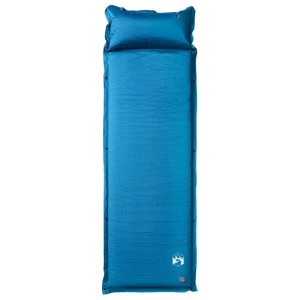 vidaXL Selbstaufblasende Isomatte mit Kissen Türkis 4007125