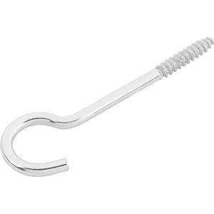 Deckenhaken Eng Gebogen Verzinkt Ø 4,0 x 70 mm 4 Stück