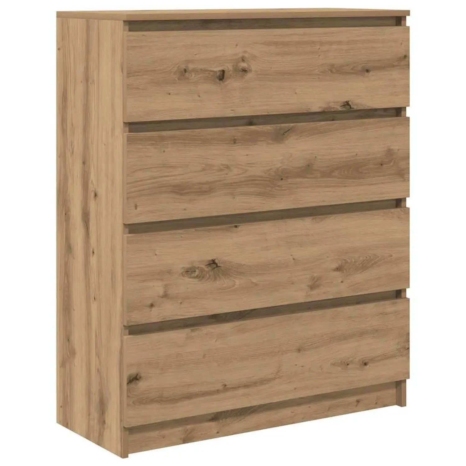 vidaXL Sideboard Artisan-Eiche 80x35x99 cm Holzwerkstoff 3328488