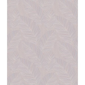 Erismann Vliestapete Paradisio 2 mit Blattmotiv in Taupe. Dekorative Tapete mit natürlichem Design.