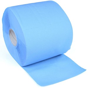 Küpper Putztuchrolle, 2 Rollen à 500 Blatt, blau, saugstark und 2-lagig.