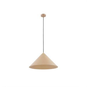 Lindby Pendelleuchte Clarine 10030897 Modern in Creme aus Metall 1-flammig E27 Wohnzimmerleuchte