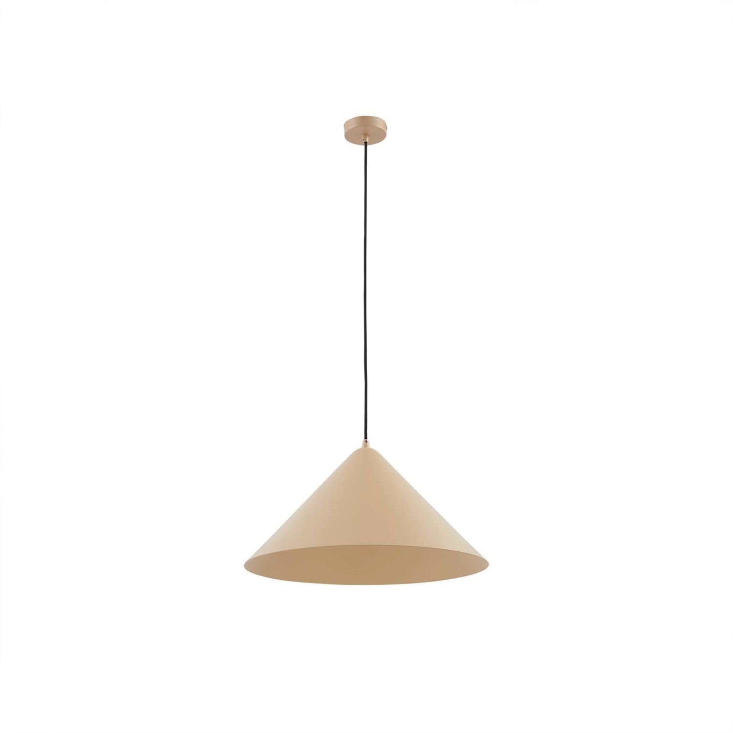 Lindby Pendelleuchte Clarine 10030897 Modern in Creme aus Metall 1-flammig günstig online kaufen