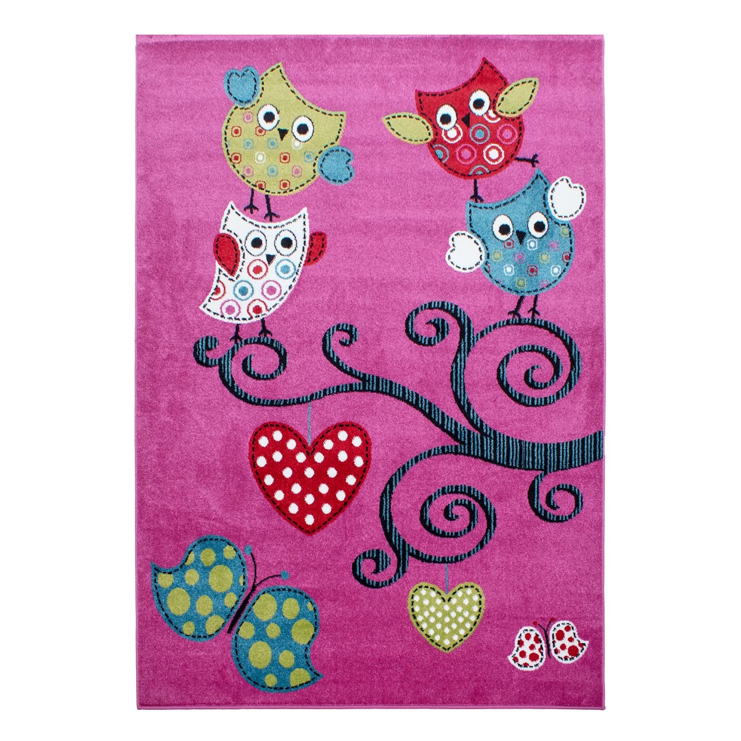 Ayyildiz Kinderteppich Kids 420 Violett 120 cm x 170 cm