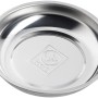 LUX Edelstahl-Magnetschale zur Aufbewahrung von Kleinteilen, Ø 10 cm.