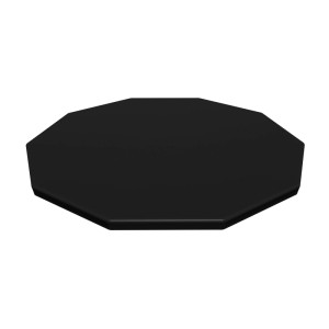 Bestway Flowclear Poolabdeckung PVC Schwarz Ø 305 cm