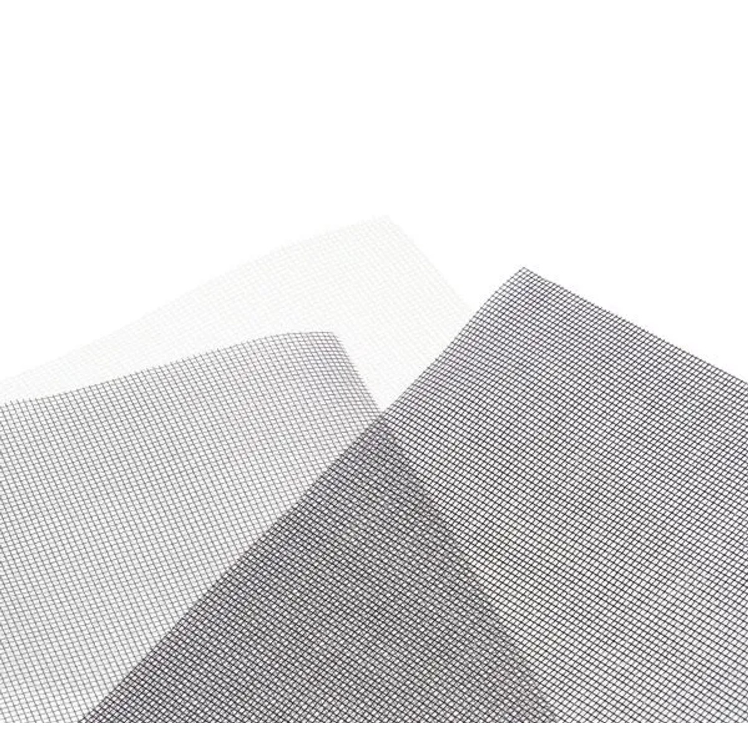 Graues Avosdim Fliegennetz aus Fiberglas, 140x200cm, für Fliegengitterfenster.