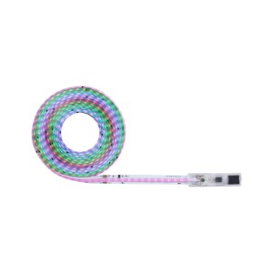 SimpLED RGBIC LED-Streifen Set, 3m, aufgerollt, leuchtet in dynamischen Farben. Mit Steuereinheit.