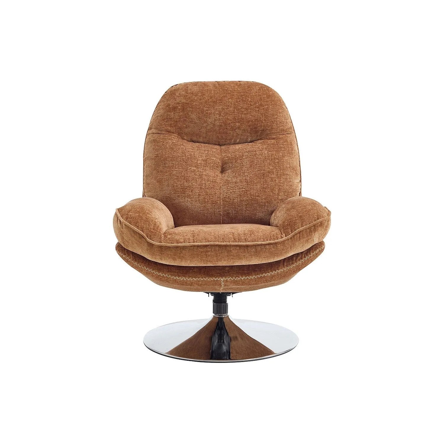 Vente-unique Sessel Mit Gerader Rückenlehne Ilmaca Senffarben 78 cm