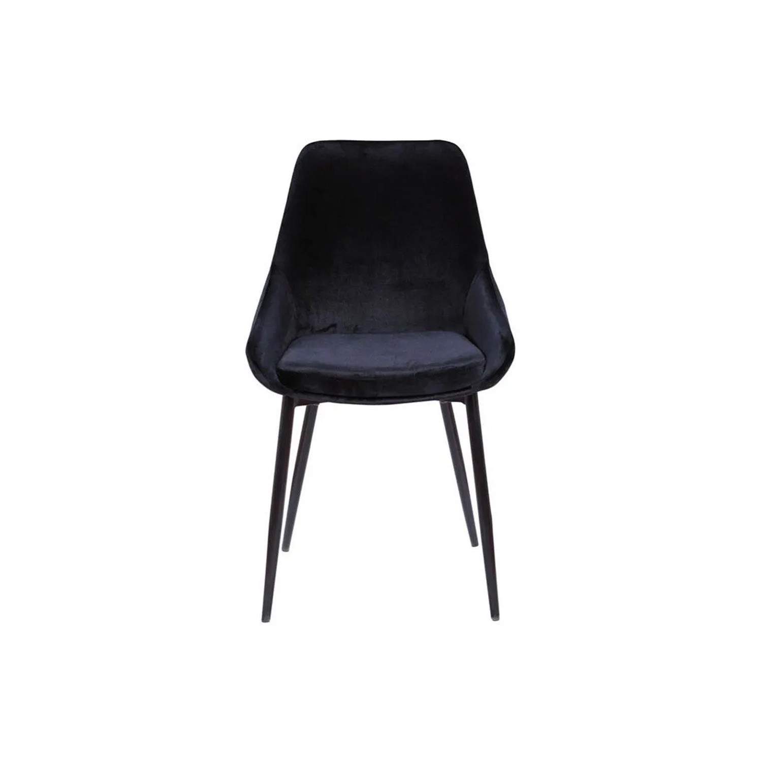 Vente-unique Stuhl Masurie Schwarz 49 cm