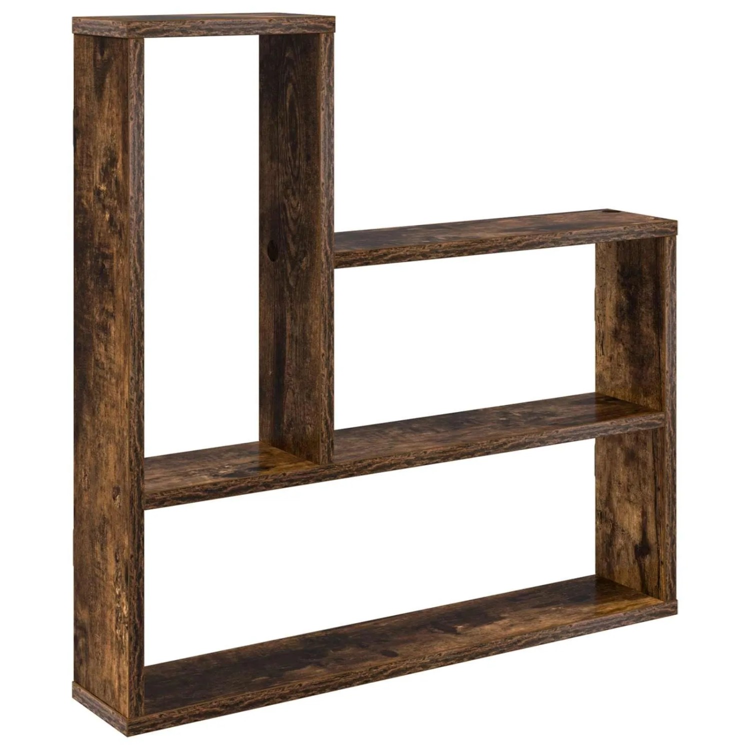 vidaXL Wandregal Raucheiche 60 x 11 x 60 cm Holzwerkstoff 8012168
