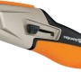 Fiskars Universalmesser CarbonMax™ mit einziehbarer Klinge, orange-schwarz.