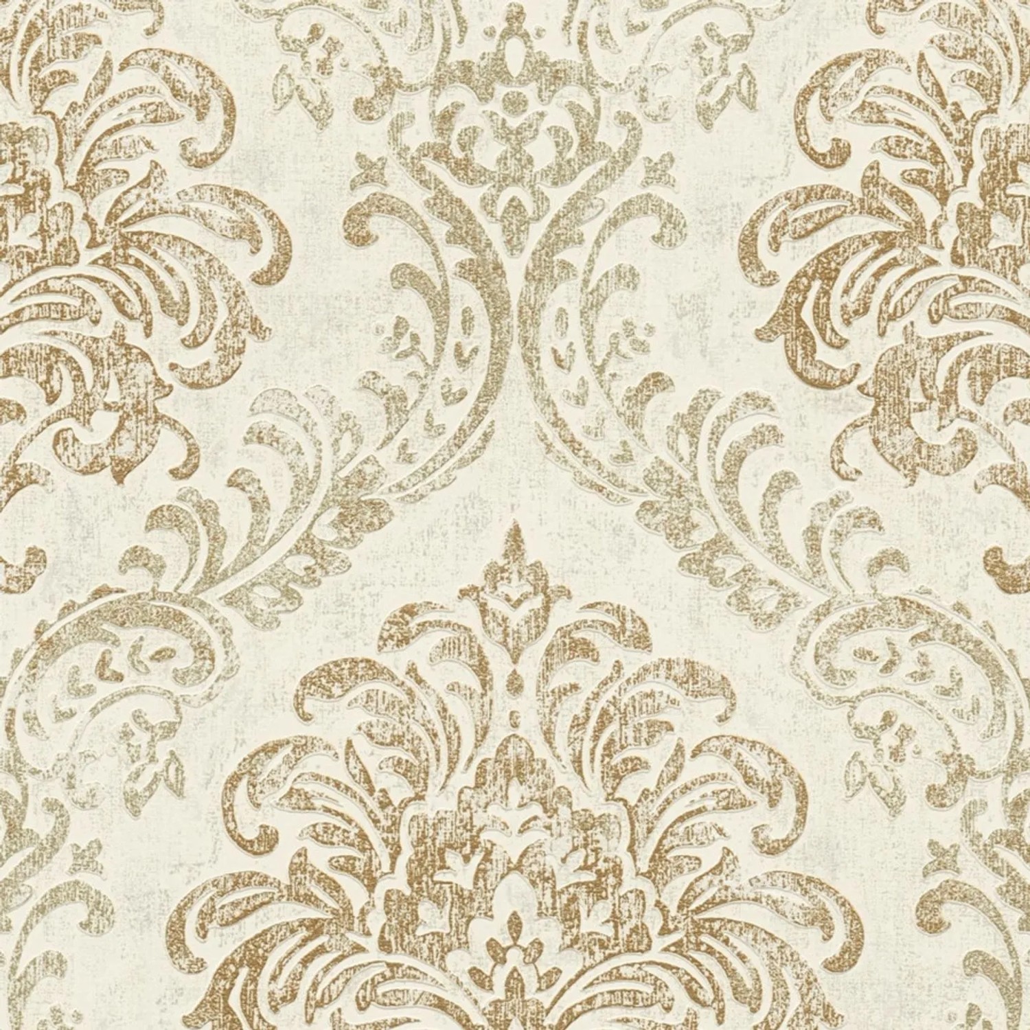 Tadessi Tapete Ornament M1-No.4350 Vliestapete in Weiß