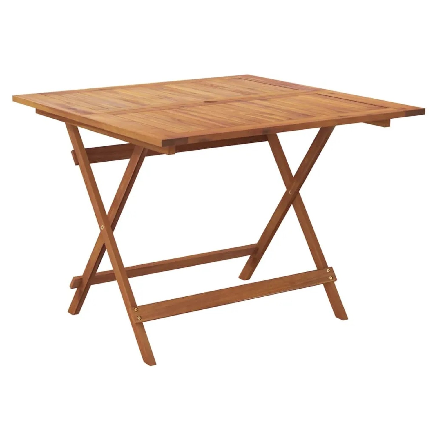 vidaXL Gartentisch Klappbar 90x90x75 cm Massivholz Akazie 319671