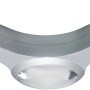 Paulmann URail LED-L-Verbinder für Schienensysteme, Chrom matt.