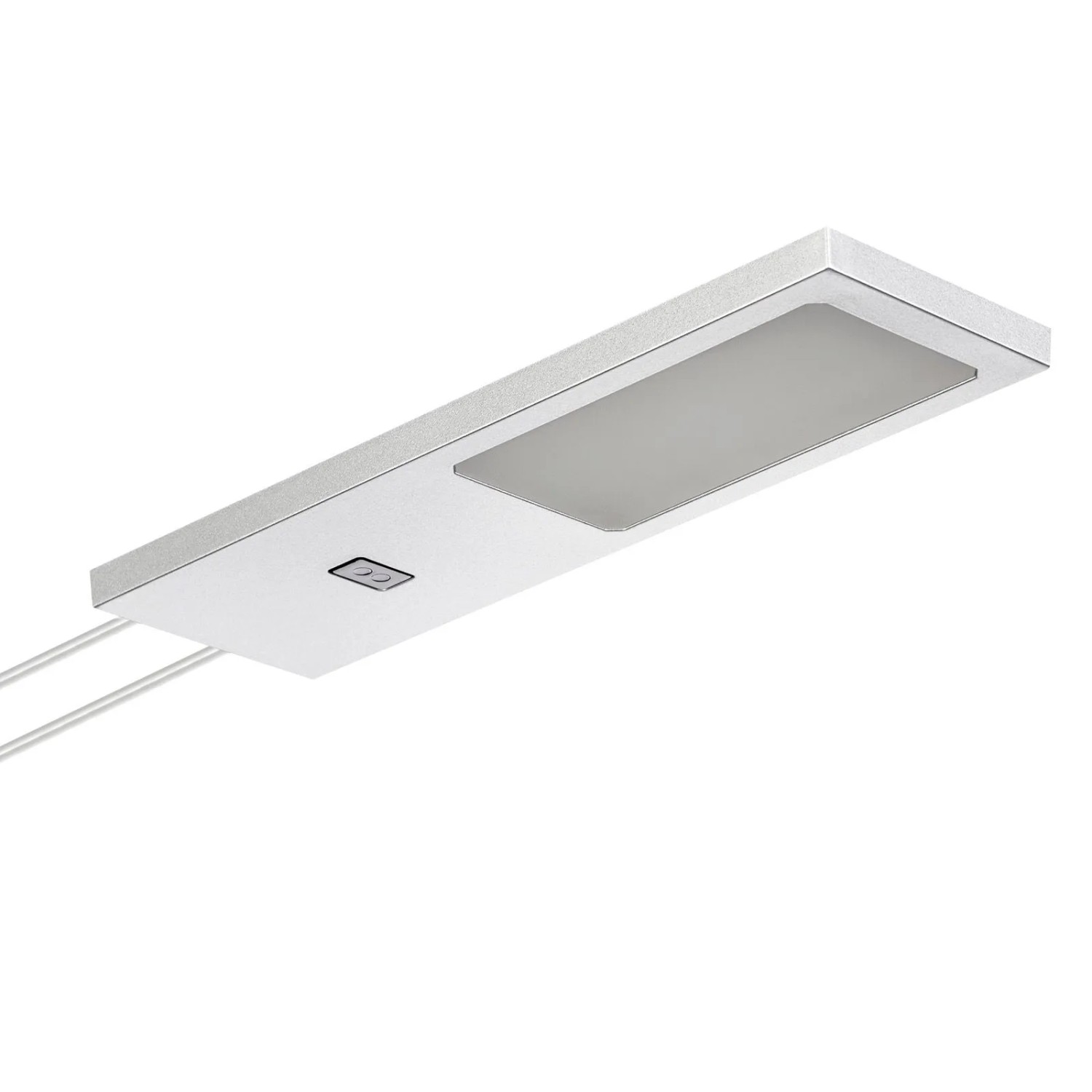SOTECH 1er Set LED Möbelleuchte GIULIA II mit Sensor Silbergrau 2700K Warmweiß inkl. Trafo und Verteiler