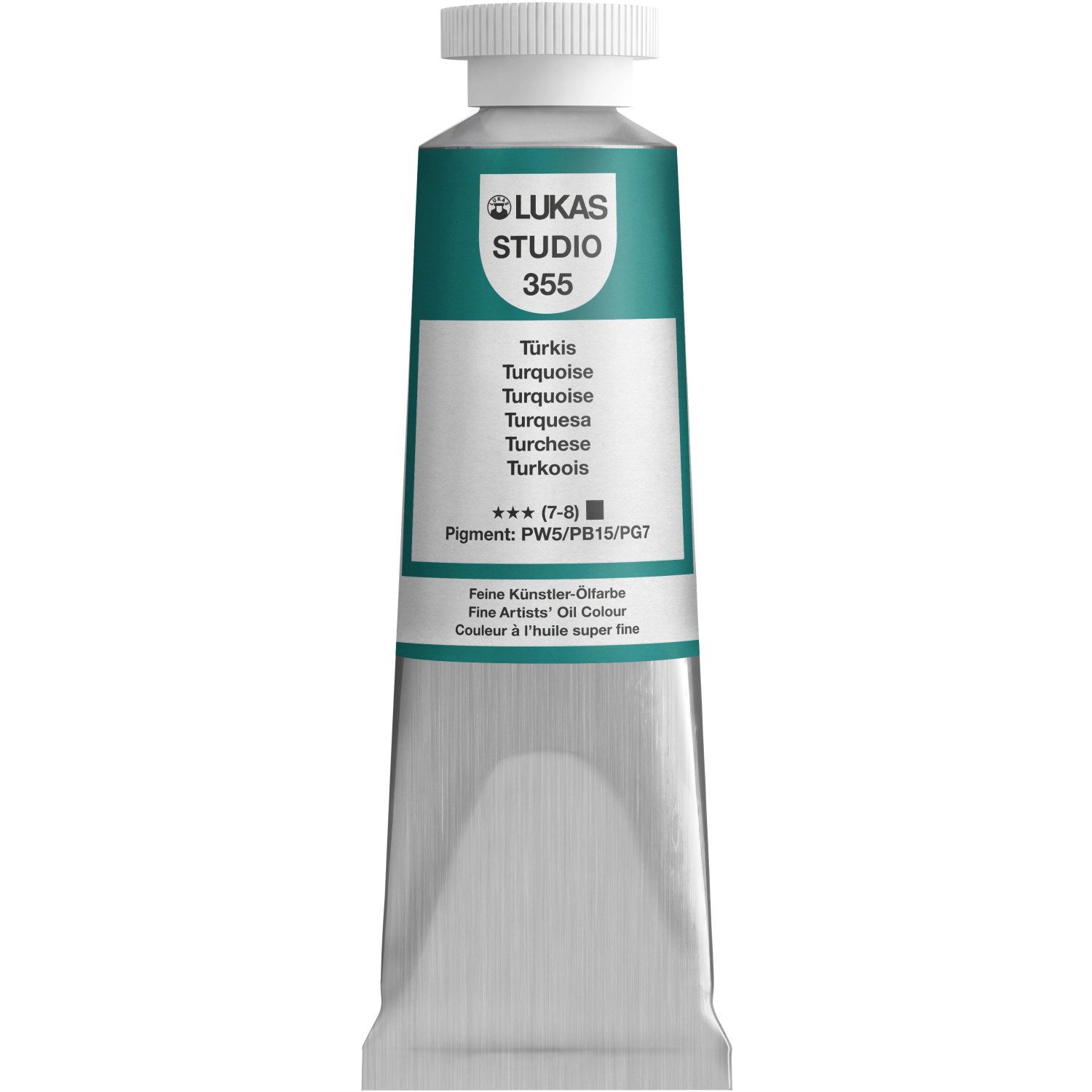 Lukas Studio Ölfarbe 37 ml Premium-Qualität Türkis